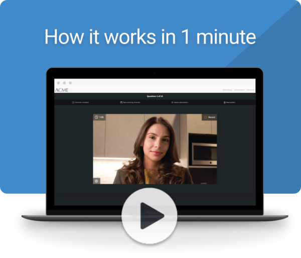 How Spark Hire Works in 1 minute