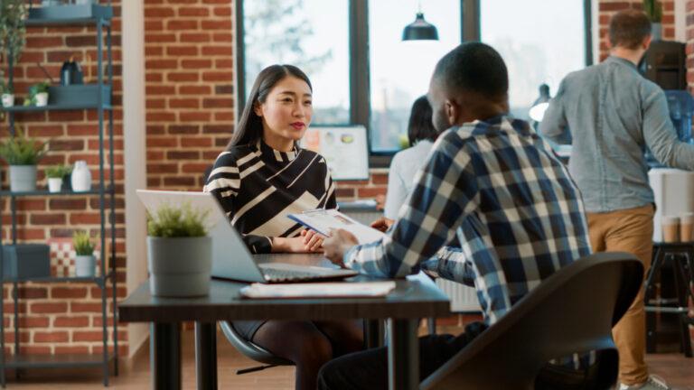 Hiring managers and talent acquisition leaders team collaboration