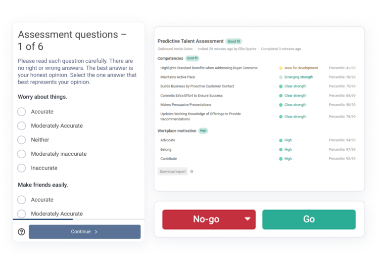Find the right fit with Spark Hire's assessments