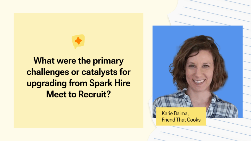 Karie Baima, Friend That Cooks - Meet to Recruit Upgrade