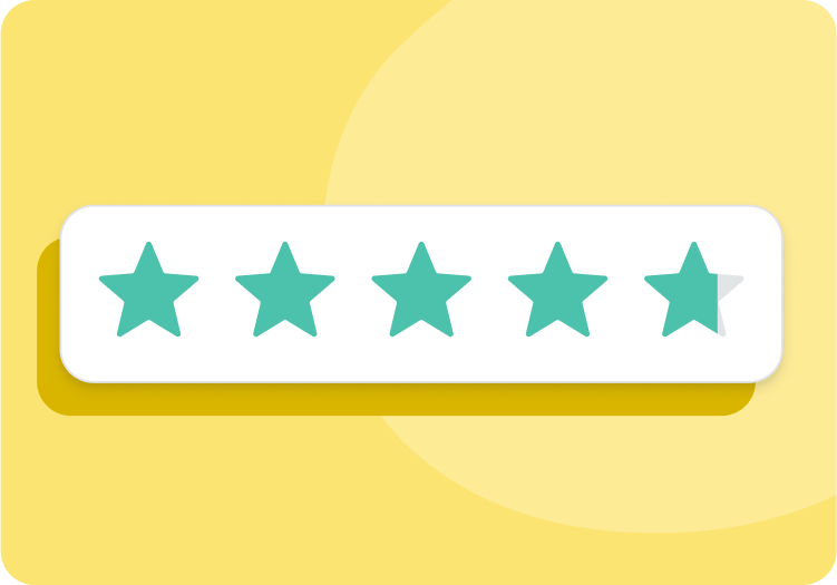 Candidate rating: 4.7 / 5 stars