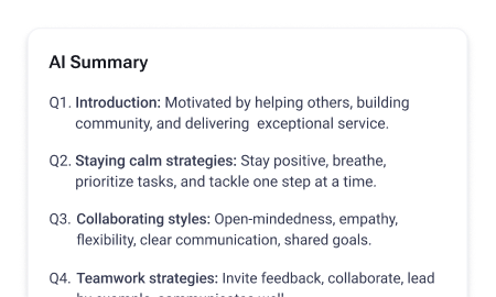 AI summary provides quick context